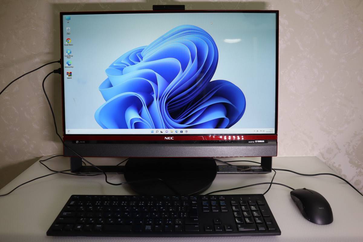 NEC LAVIE PC-DA770BAR Windows11 SSD Blu-ray Officeで快適｜デスクトップ