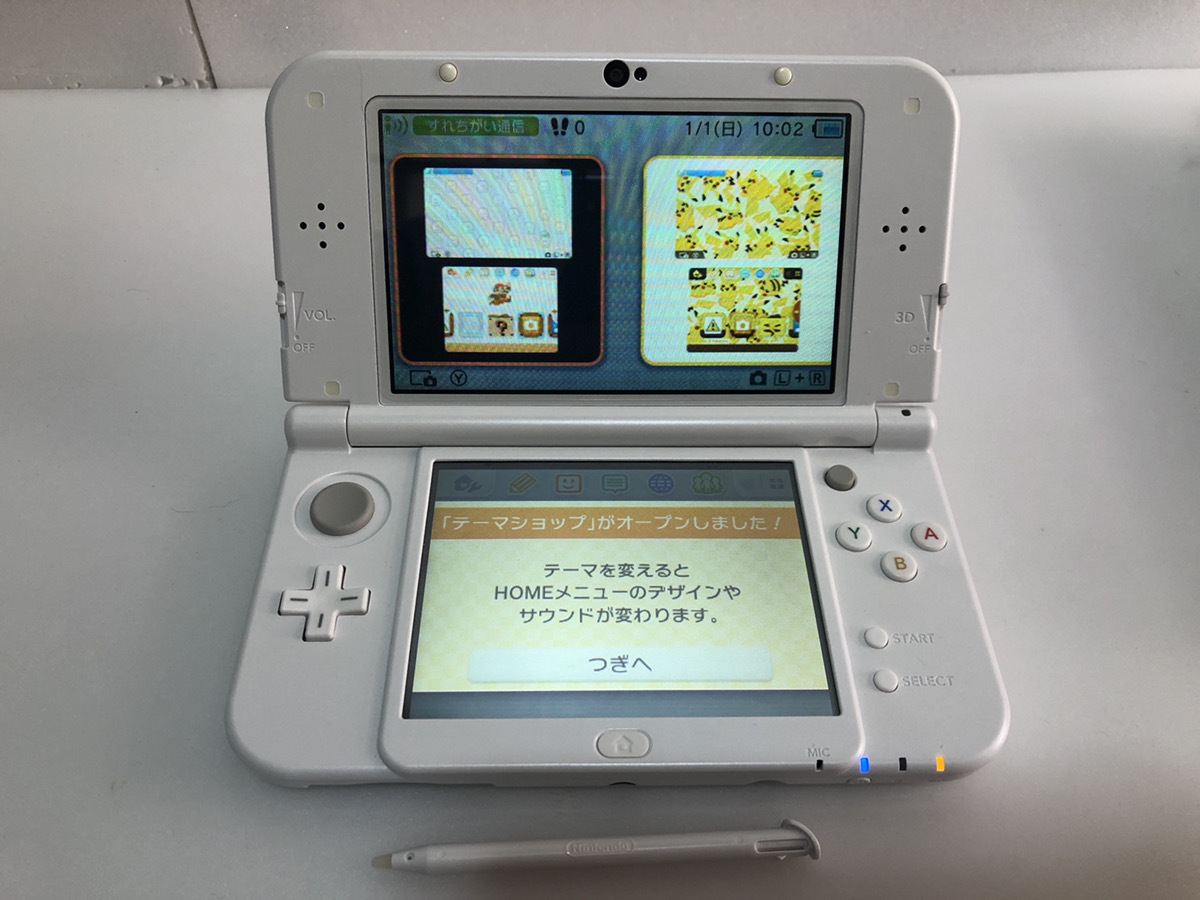 Newニンテンドー3DSLL本体(パールホワイト)+ポケモンウルトラムーン+