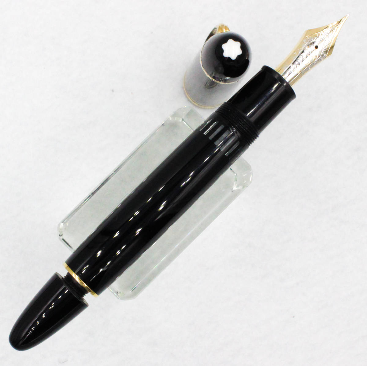 モンブラン マイスターシュテュック 149 14C中白Fニブ 万年筆 段  