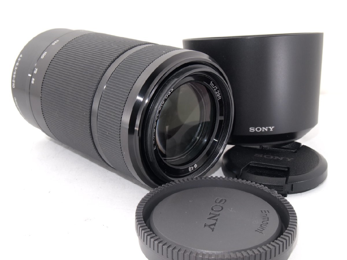 ☆美品☆完動品☆ SONY E 55-210mm F4.5-6.3 OSS SEL55210 #AK502 一眼