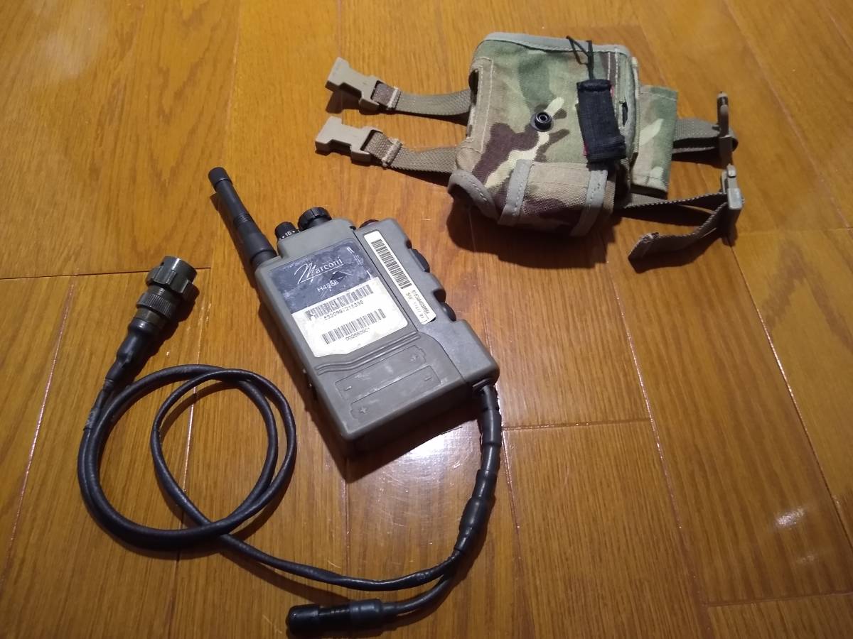 人気SALE，新作 イギリス軍放出品 実物個人無線 無稼働ジャンク ポーチ付き / SELEX H4855(個人装備)｜売買されたオークション情報、yahooの商品情報をアーカイブ公開 - オークファン その他