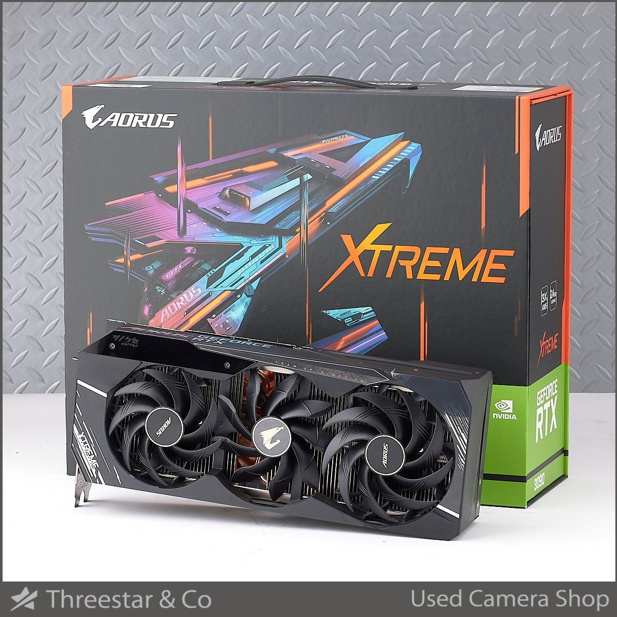 1円～ GIGABYTE AORUS GeForce RTX3090 XTREME 24G GV-N3090AORUS X  