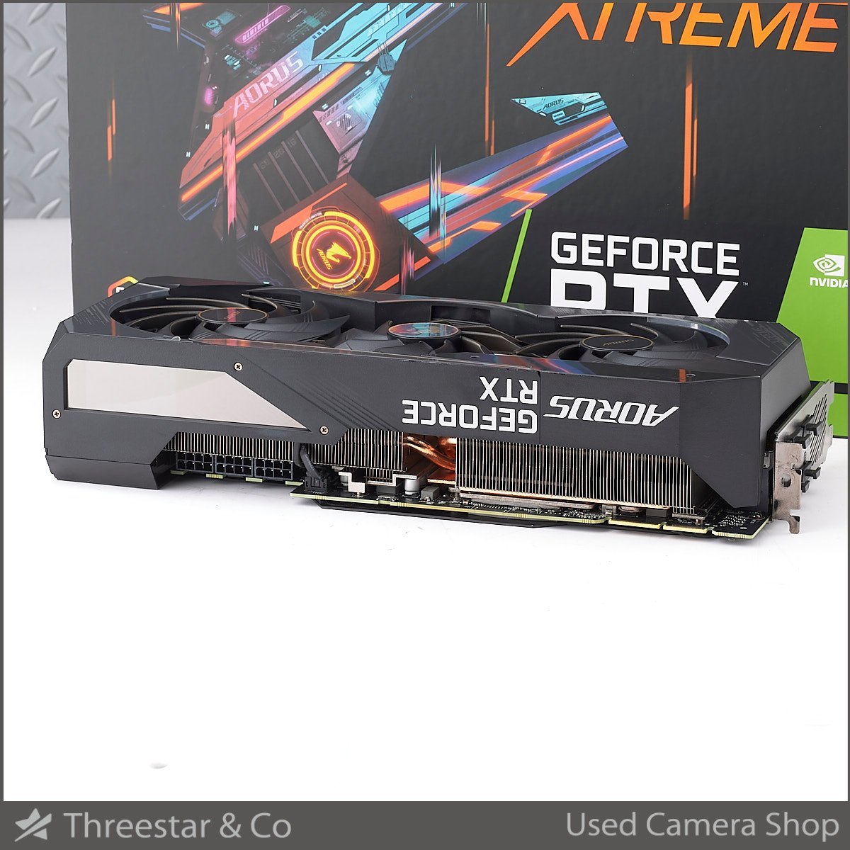 1円～ GIGABYTE AORUS GeForce RTX3090 XTREME 24G GV-N3090AORUS X  