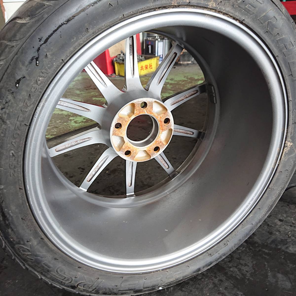 Yahoo!オークション - 2本 ドリフト用ホイール 17インチ 9J+28 114.3-5