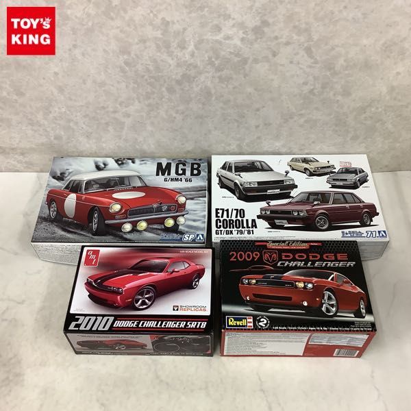 お得，2026 1円 アオシマ 等 1/24 トヨタ カローラセダン GT/DX &lsquo;79 1/25 ダッジ チャレンジャー SRT8 他(プラモデル)｜売買されたオークション情報、yahooの商品情報をアーカイブ公開 - オークファン その他