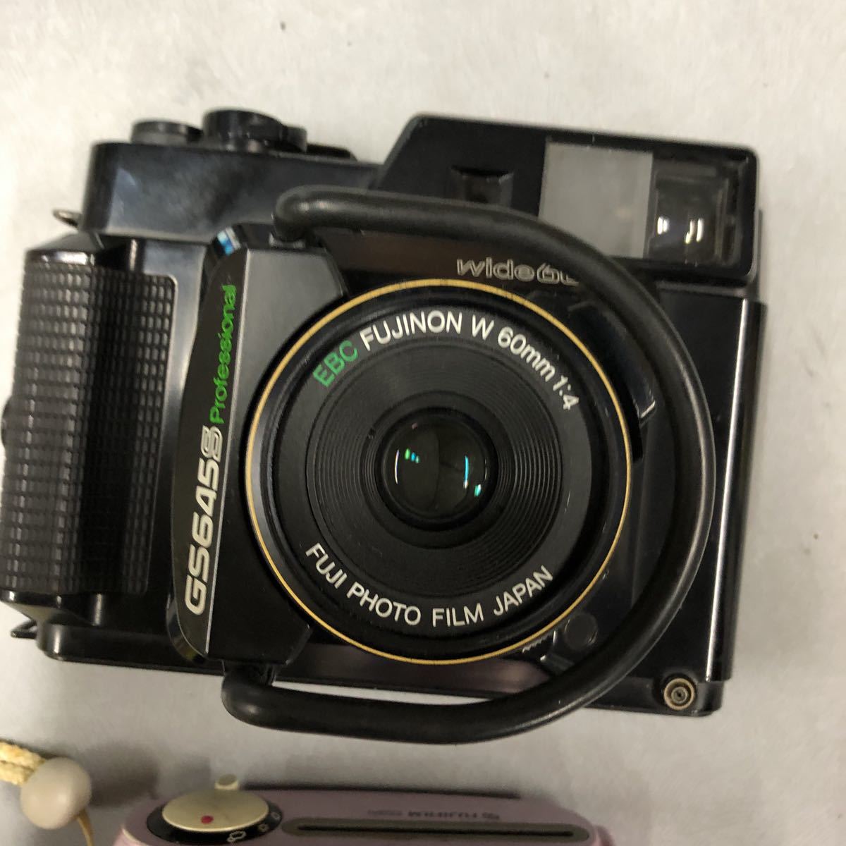 フジフイルム カメラセット GS645S INSTAX MINI 7 チェキ EBC FUJINON
