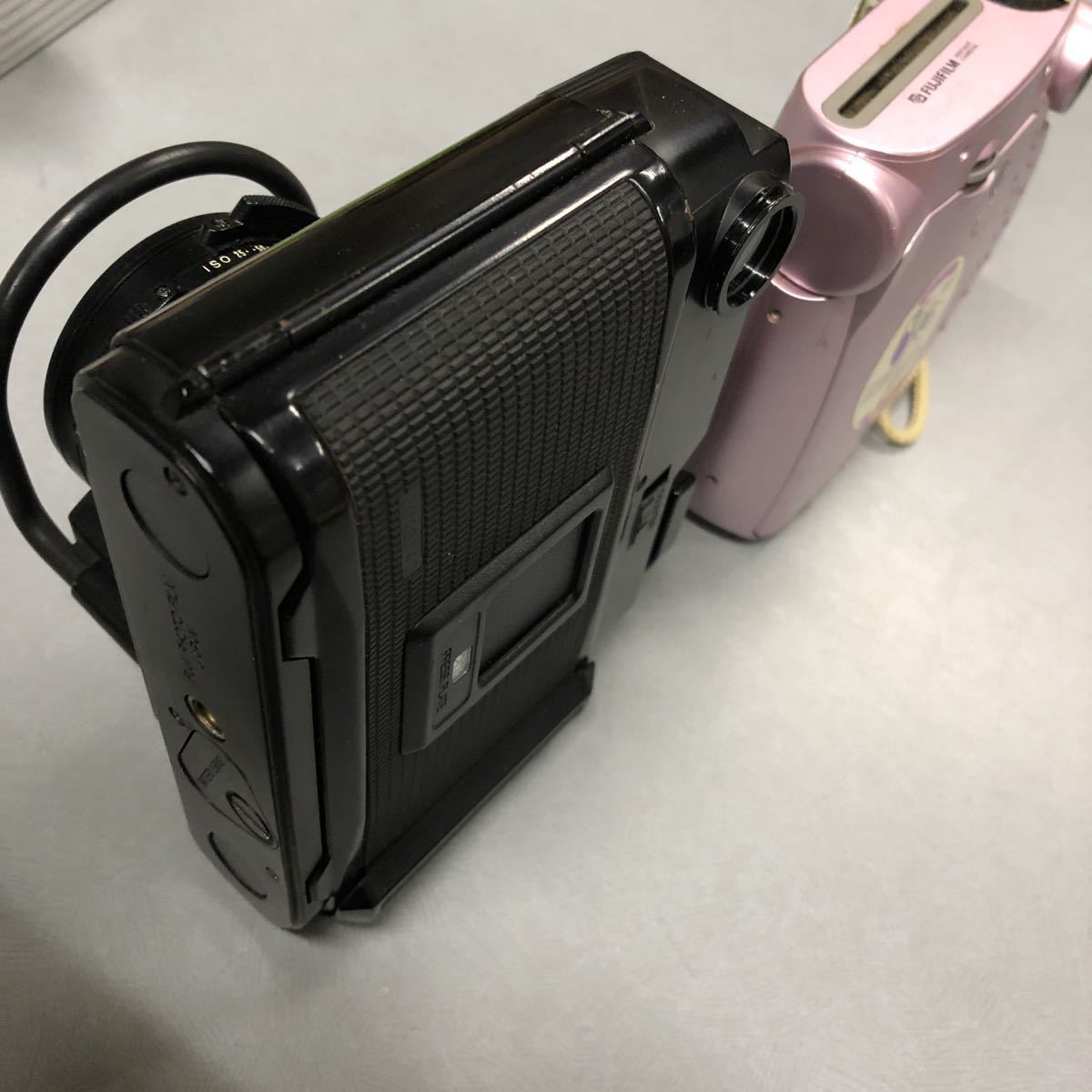 フジフイルム カメラセット GS645S INSTAX MINI 7 チェキ EBC FUJINON