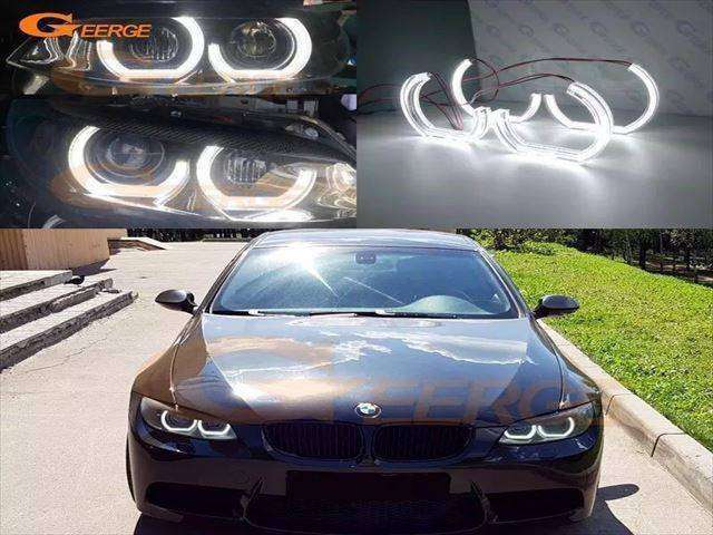 BMWー 3 シリーズ E90 E92 E93 M3 クーペとカブリオレ 2007-2013 超高輝度 LED エンジェル アイズキット