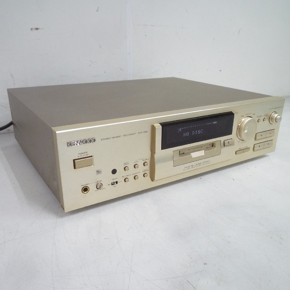 MDレコーダー ケンウッド DMF-7020 KENWOOD MDデッキ ○ DMF-7020