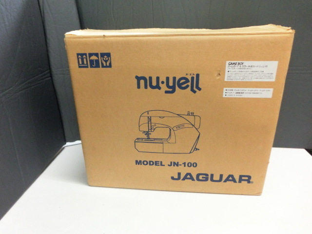 ☆l☆ジャガー nu・yell ヌ・エル ミシン JN-100 ゲームボーイソフト 付き