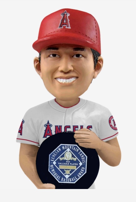 1021個限定】大谷翔平 MVPボブルヘッド人形 5月末発送予定
