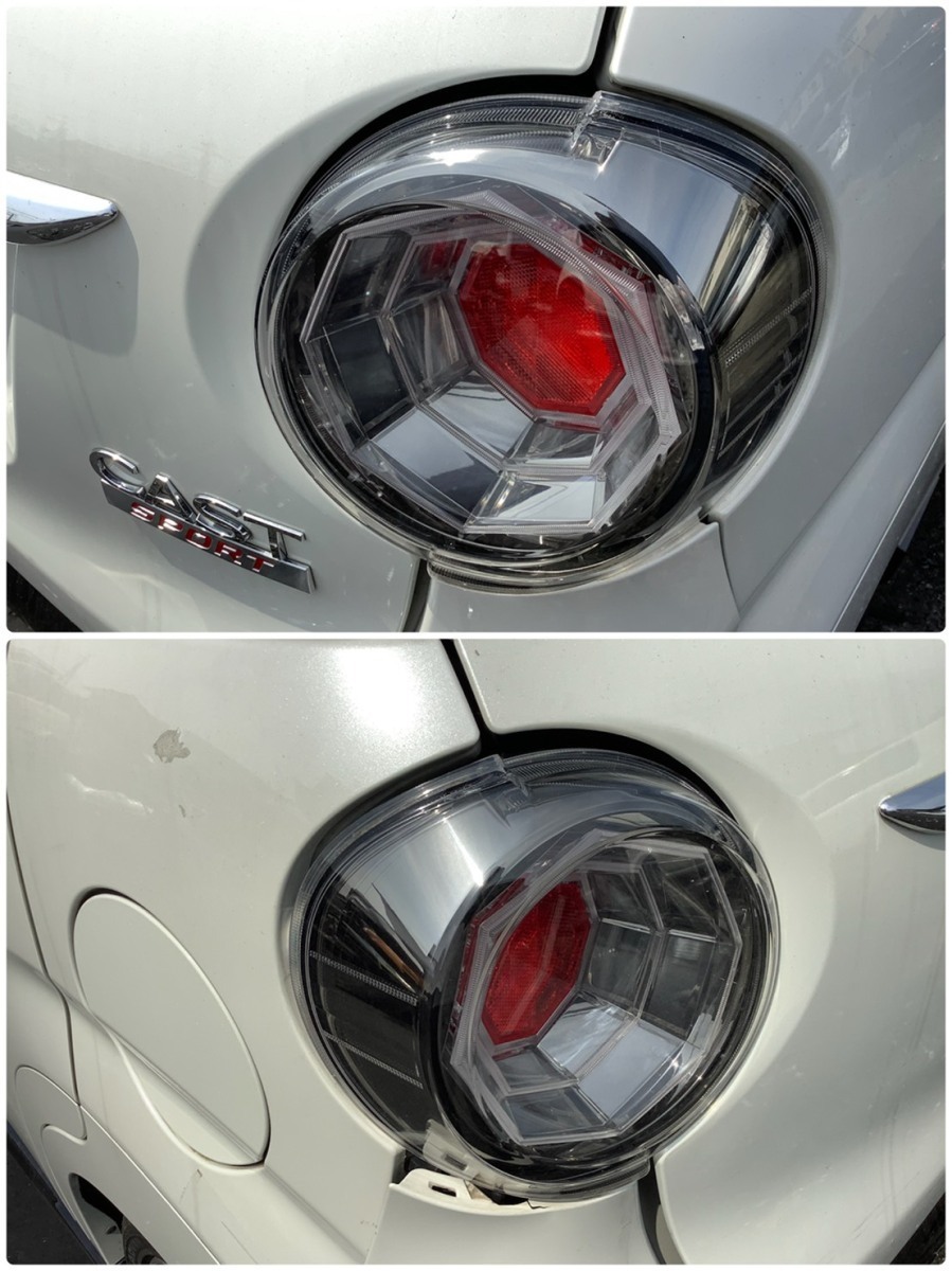 H28年 LA250S キャスト スポーツ 左右テールランプ スモーク TOKAIDENSO:20519 中古品 即決 0029918 220419 TK LA250S ダイハツ キャスト LED G テールランプ左右