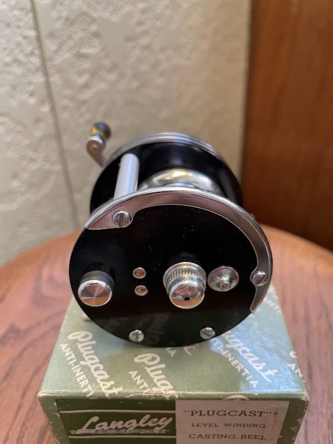 Vintage LANGLEY PLUGCAST Model 360 ダイレクトリール ラングレー検