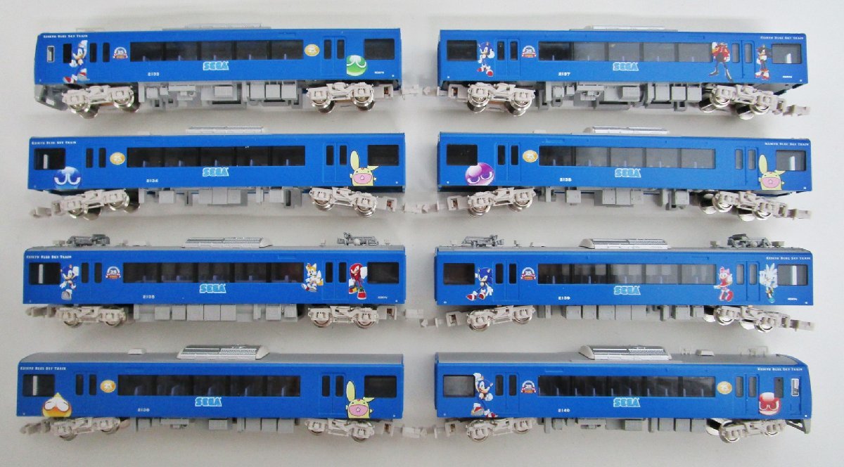 グリーンマックス 京急2100形 (京急セガトレイン) 8両セット 50626＞京急