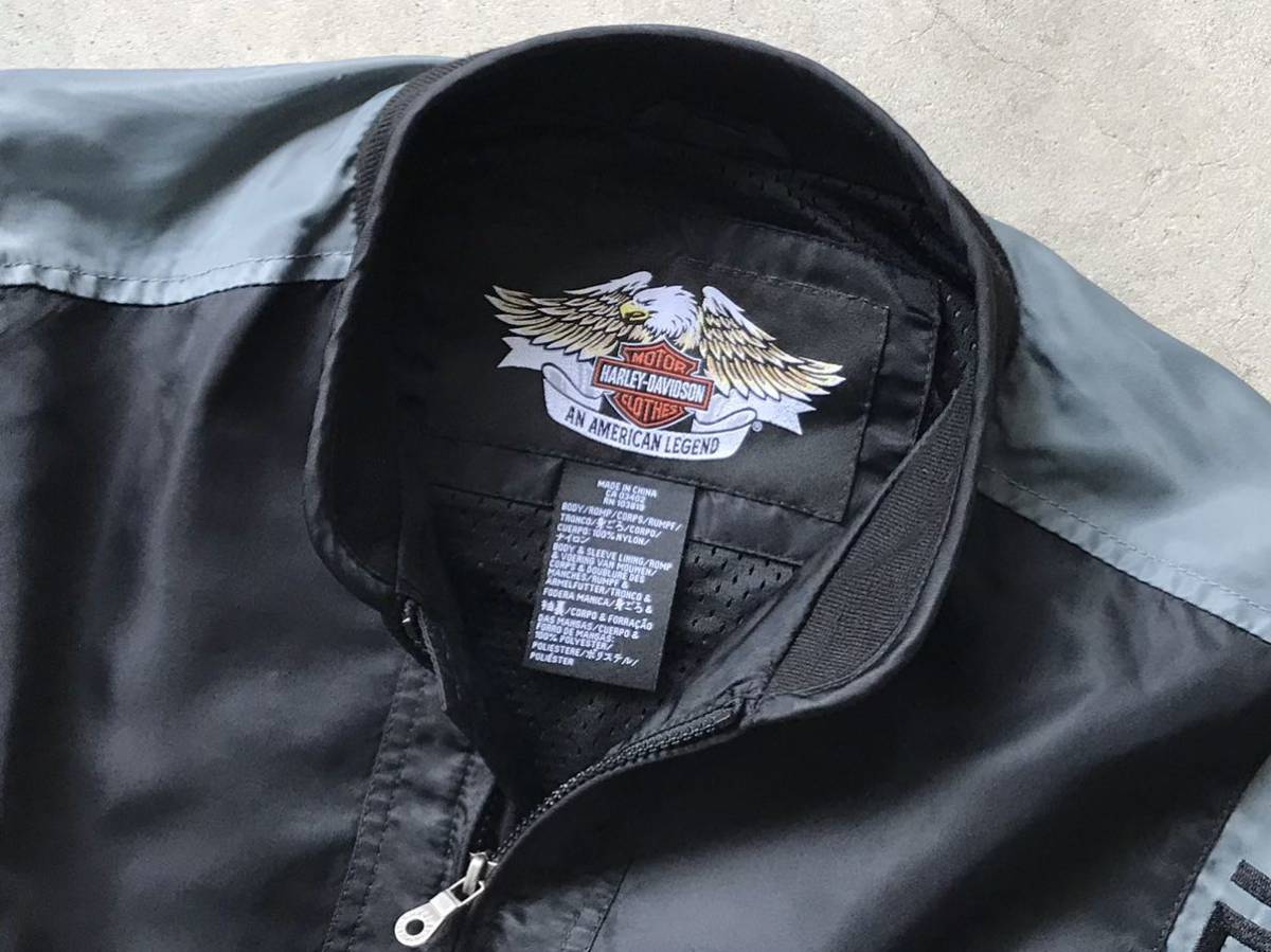 HARLEY DAVIDSON ナイロン ライディングジャケット M ハーレー 