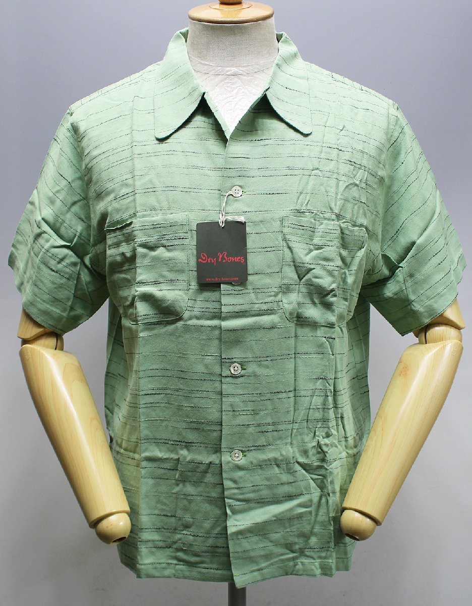  DryBones ドライボーンズ Border Nep Open Shirt / ボーダーネップ 半袖オープンシャツ DS-2047 品 ミント size 40 L(Lサイズ)｜売買されたオークション情報、yahooの商品情報をアーカイブ公開 - オークファ 半袖シャツ一般