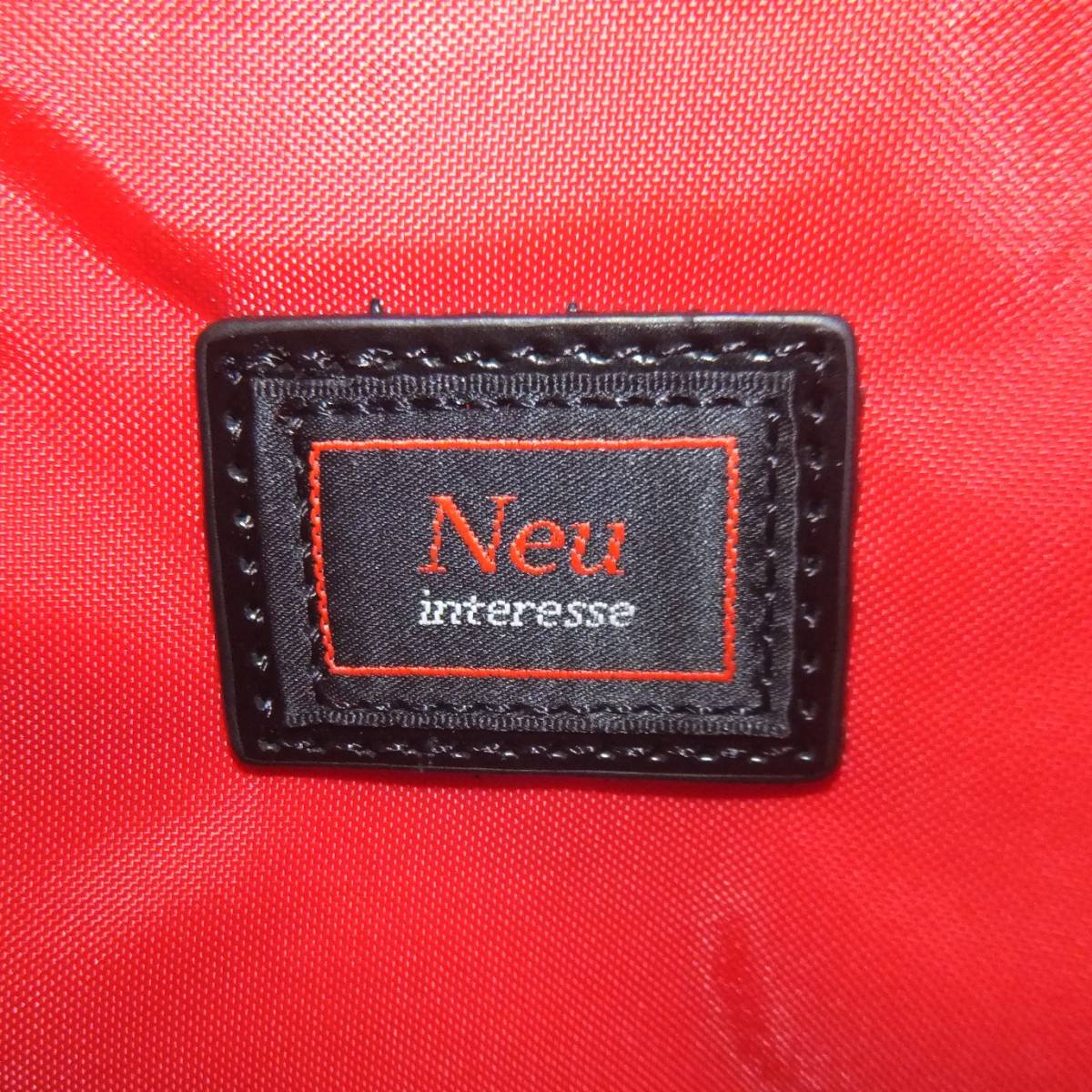 未使用 Neu interesse ノイインテレッセ 定価3万6300円 横溝直輝コラボ GOLD LABEL 迷彩 2way トートバッグ ヘルメットバッグ