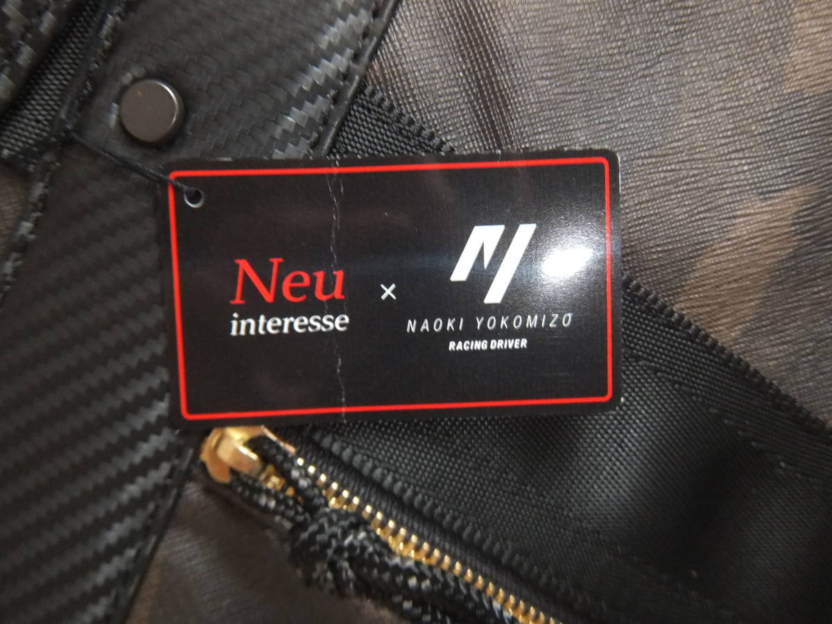 未使用 Neu interesse ノイインテレッセ 定価3万6300円 横溝直輝コラボ GOLD LABEL 迷彩 2way トートバッグ ヘルメットバッグ
