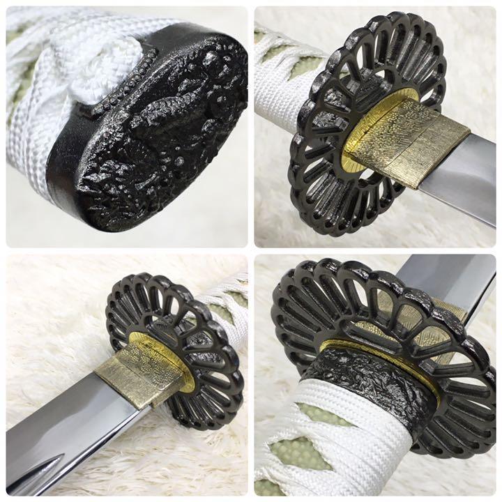 黒鷹 刀装具 日本刀 模造刀 武具 舞踊刀 居合刀 稽古 黒斬