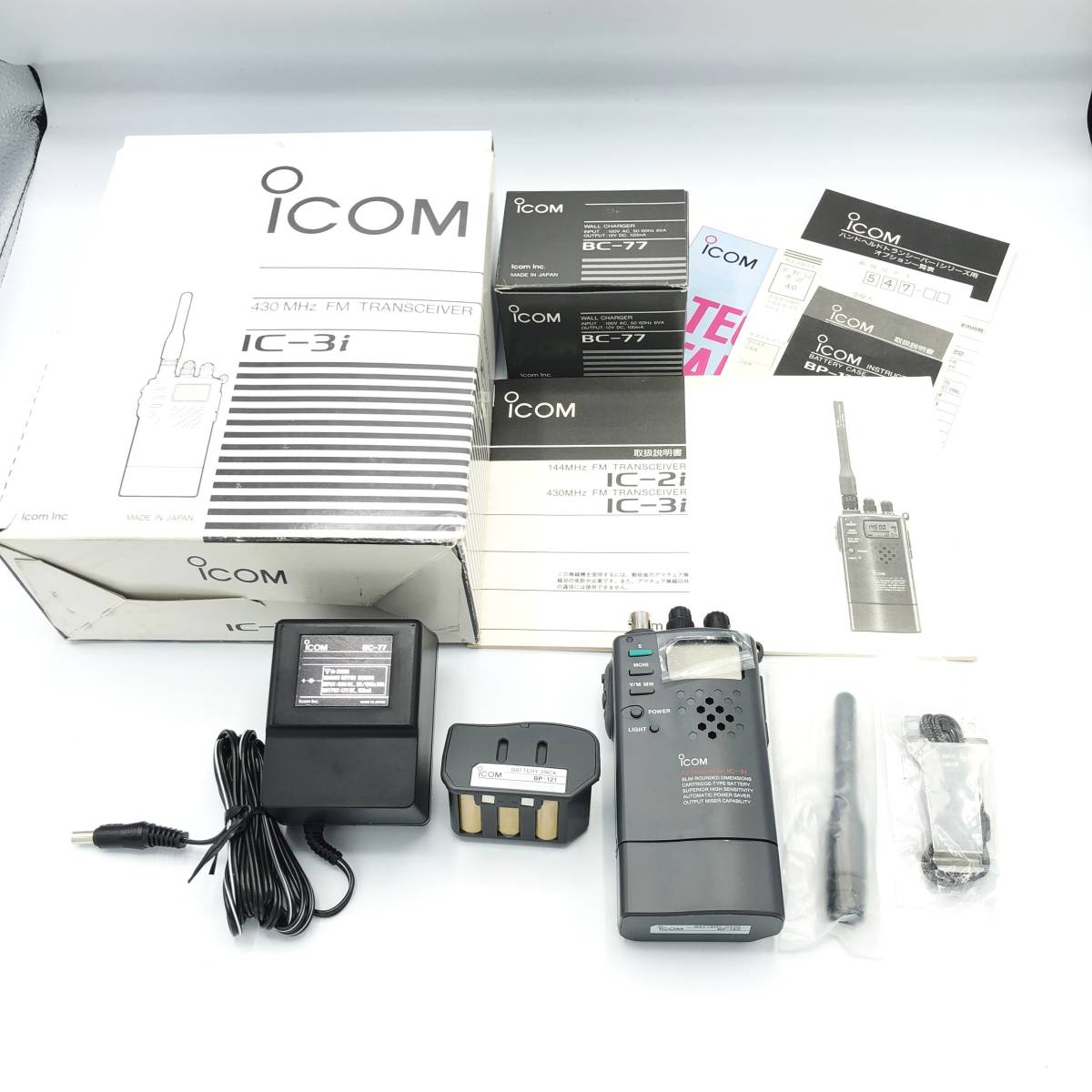 新作登場，限定セール ICOM FM 430MHz トランシーバー IC-3i アイコム 無線機 アマチュア無線 426(ハンディ)｜売買されたオークション情報、yahooの商品情報をアーカイブ公開 - オークファン ハンディ