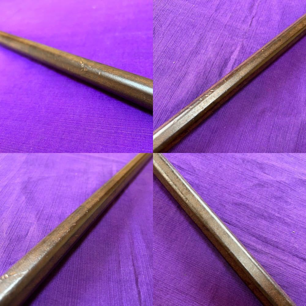 品 重量4キロ 特大古鉄六角棒 素振り鍛錬棒 棒術剣術日本刀十手手慣らし鉄扇棒手裏剣手の内寸鉄頑固扇大太刀喧嘩煙管平山行蔵侍 その他 売買されたオークション情報 Yahooの商品情報をアーカイブ公開 オークファン Aucfan Com