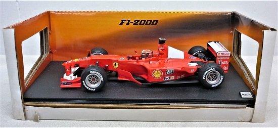 □Hot Wheels 1/18 F1-2000 FERRARI #3 Michael Schumacher ホット