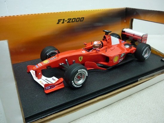 □Hot Wheels 1/18 F1-2000 FERRARI #3 Michael Schumacher ホット