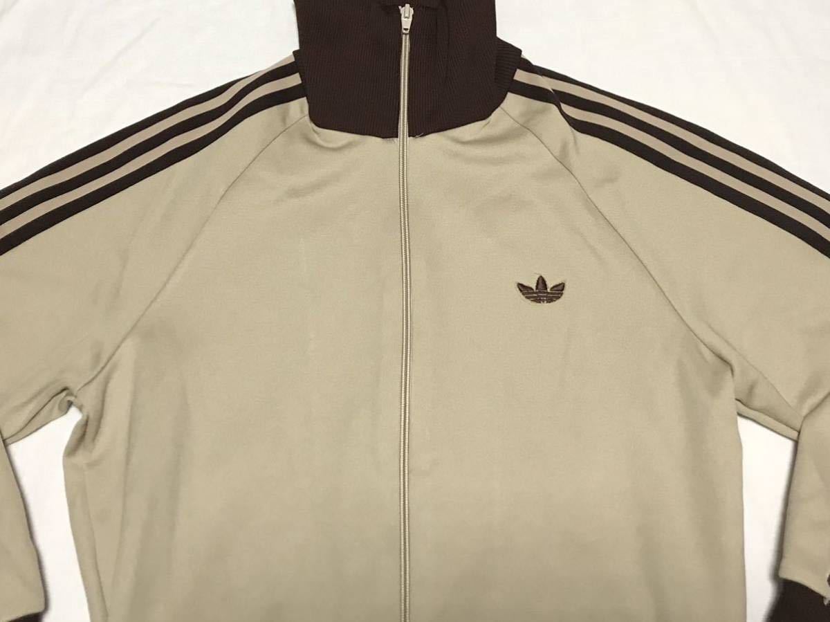 希少サイズ 美品 70sビンテージ adidas デサント ADS-4F ベージュ 