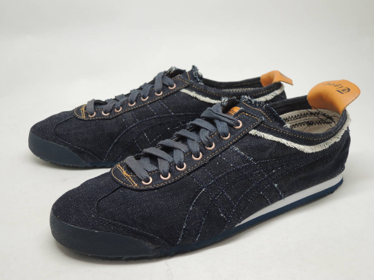 驚きの破格値，お買い得 限定 OnitsukaTiger MEXICO 66 岡山デニム 26cm TH6F2N / オニツカタイガー メキシコ ネイビー(26.0cm)｜売買されたオークション情報、yahooの商品情報をアーカイブ公開 - オークファン 26.0cm