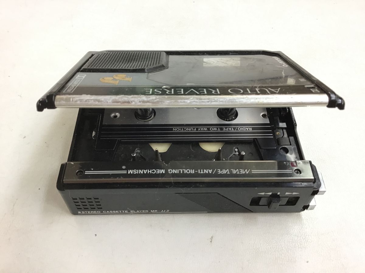 最安値，高品質】 SANYO MR-JJⅡ サンヨー ポータブルカセット