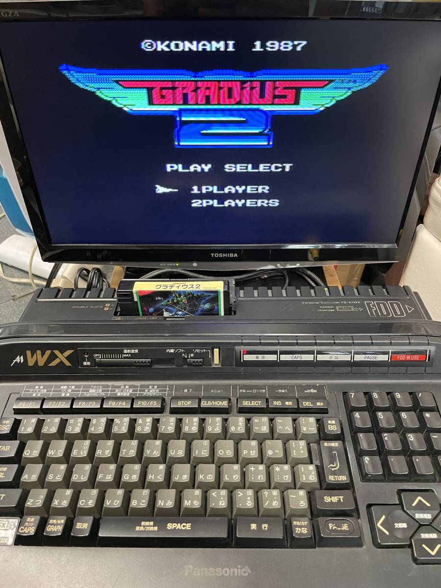 MSX2+◇Panasonic パナソニック◇FS-A1WX◇MSX A1WX パーソナル 
