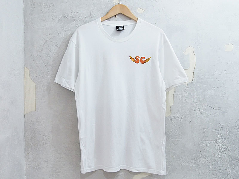 定価12100円 SC SubCulture LOGO T-SHIRT Tシャツ S サブカルチャー イーグル ウイング ロゴ 白 ホワイト SC サブカルチャー SubCulture WARREN TO キムタク着