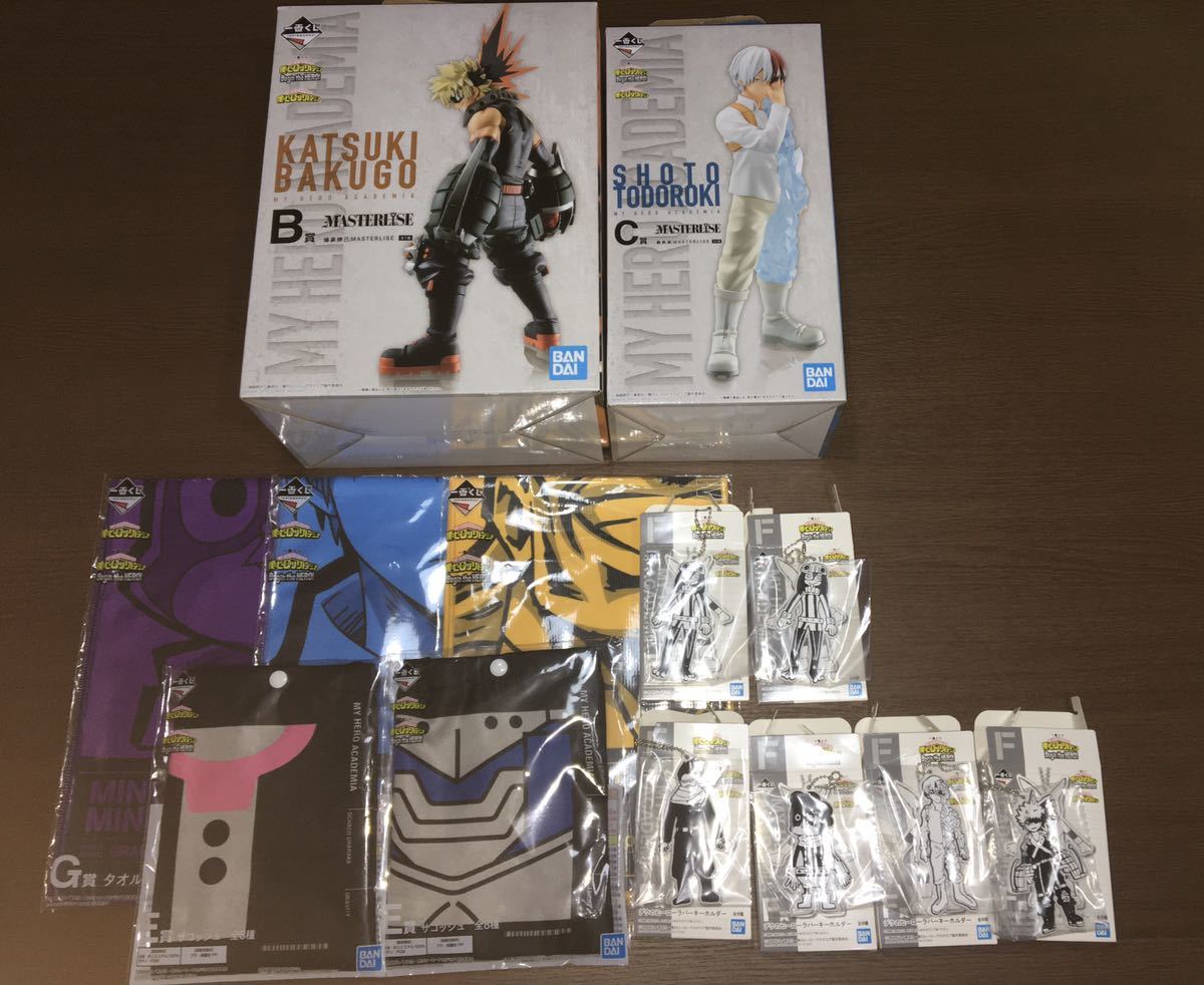 僕のヒーローアカデミア 一番くじ C賞 E賞 フィギュアセット 未開封品 一番くじ 僕のヒーローアカデミア Begin the HERO! B賞 爆豪