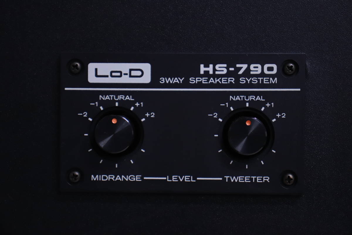 日立 スピーカーペア LO-D HS-790 動作保証