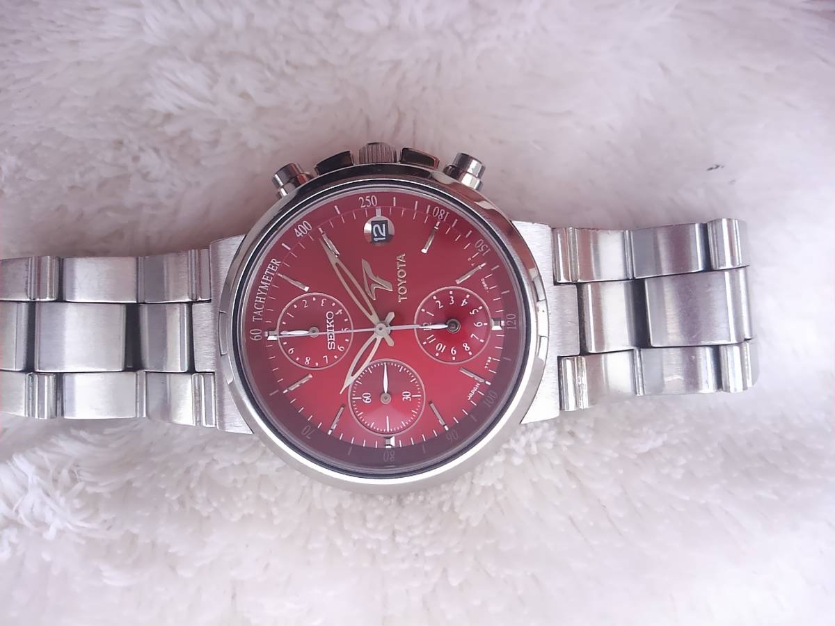 トヨタ コラボ SEIKO TOYOTA F1 SEIKO×TOYOTA セイコークロノグラフ 