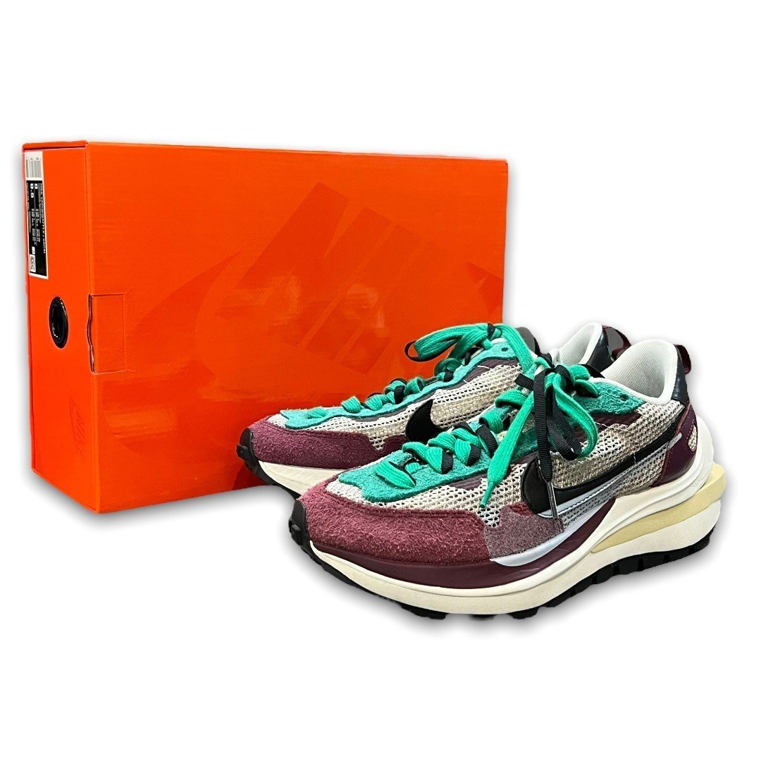 26cm NIKE x SACAI VAPOR WAFFLE String Red Green DD3035-200 ナイキ サカイ ヴェイパー ワッフル ストリング レッド グリーン スニーカー