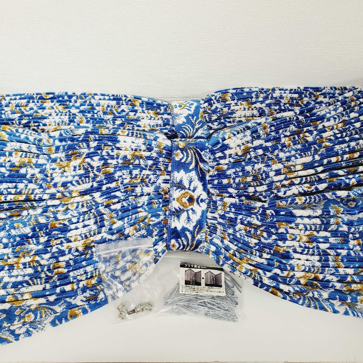 トラック 内装 2点セット アコーディオン式 仮眠カーテン 金華山 糊付 