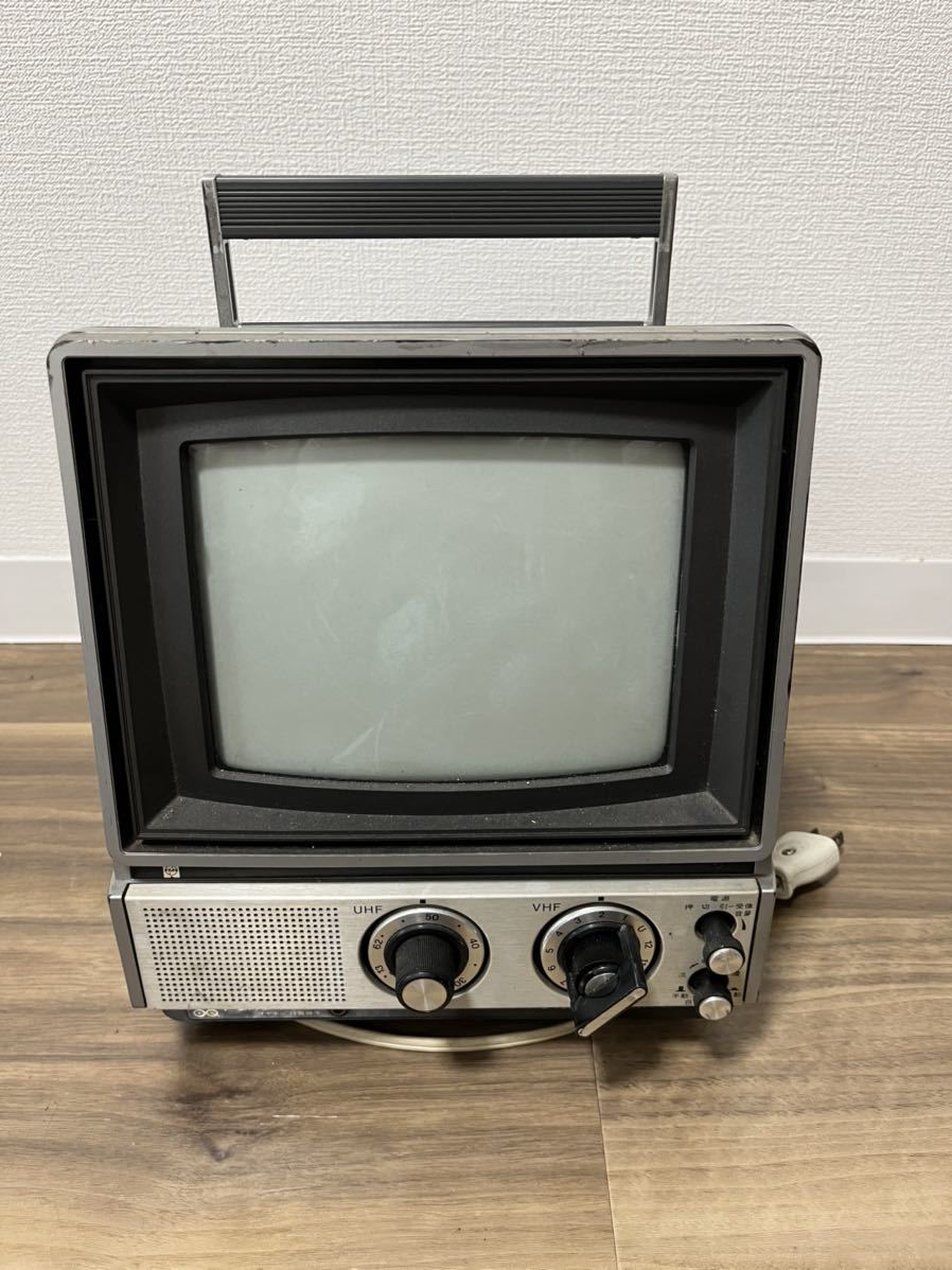 本体通電OK】松下電器産業 ナショナルカラーテレビ TH8-V8(S) 映像機器