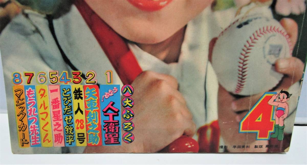 昭和レトロ 漫画◇少年・4月号◇昭和33年4月・光文社・娯楽本 