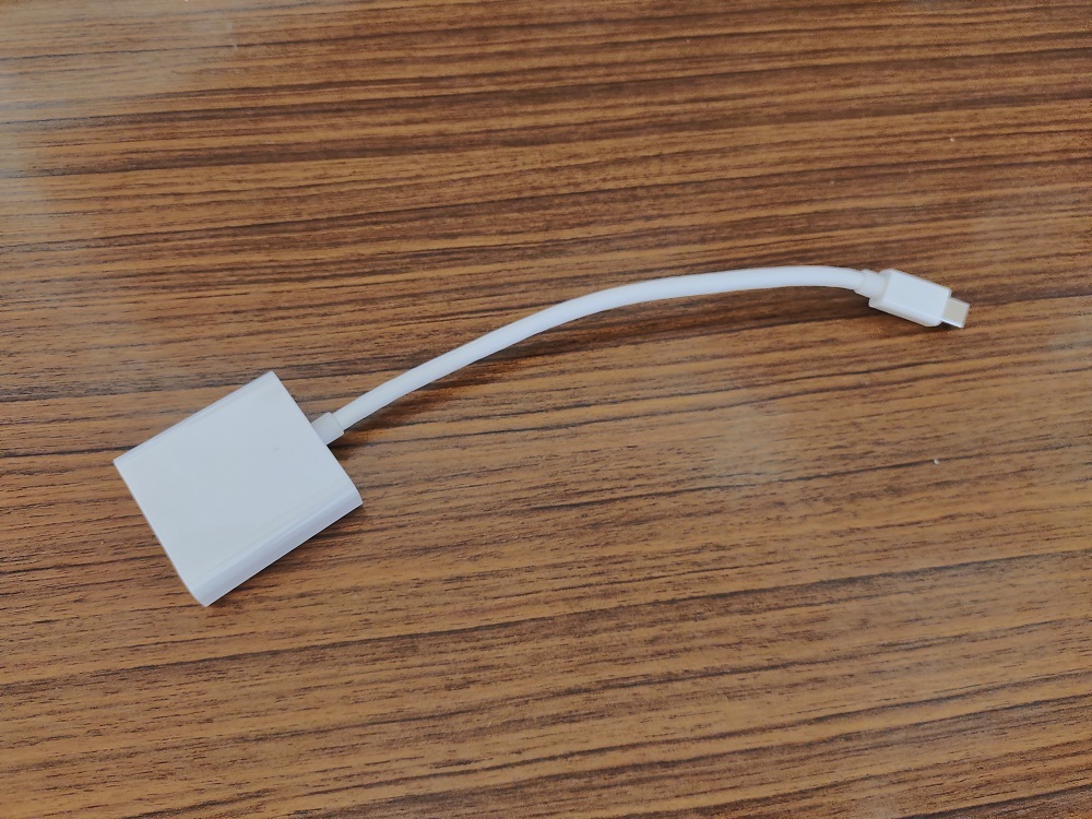 エレコム Mini DisplayPort - DVI 変換アダプタ AD-MDPDVIWH_1