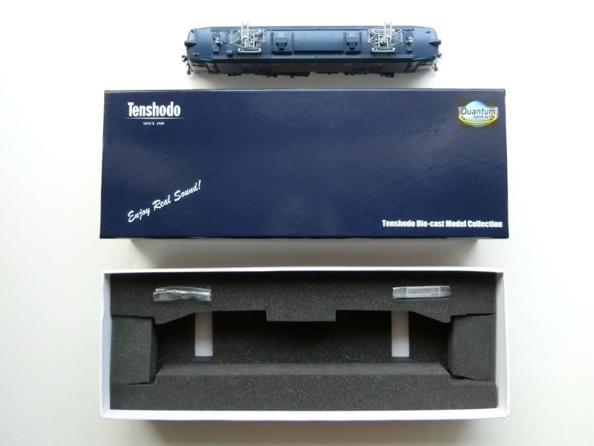 天賞堂 カンタム EF58(原型小窓) 青/クリーム(警戒色)ビニロック