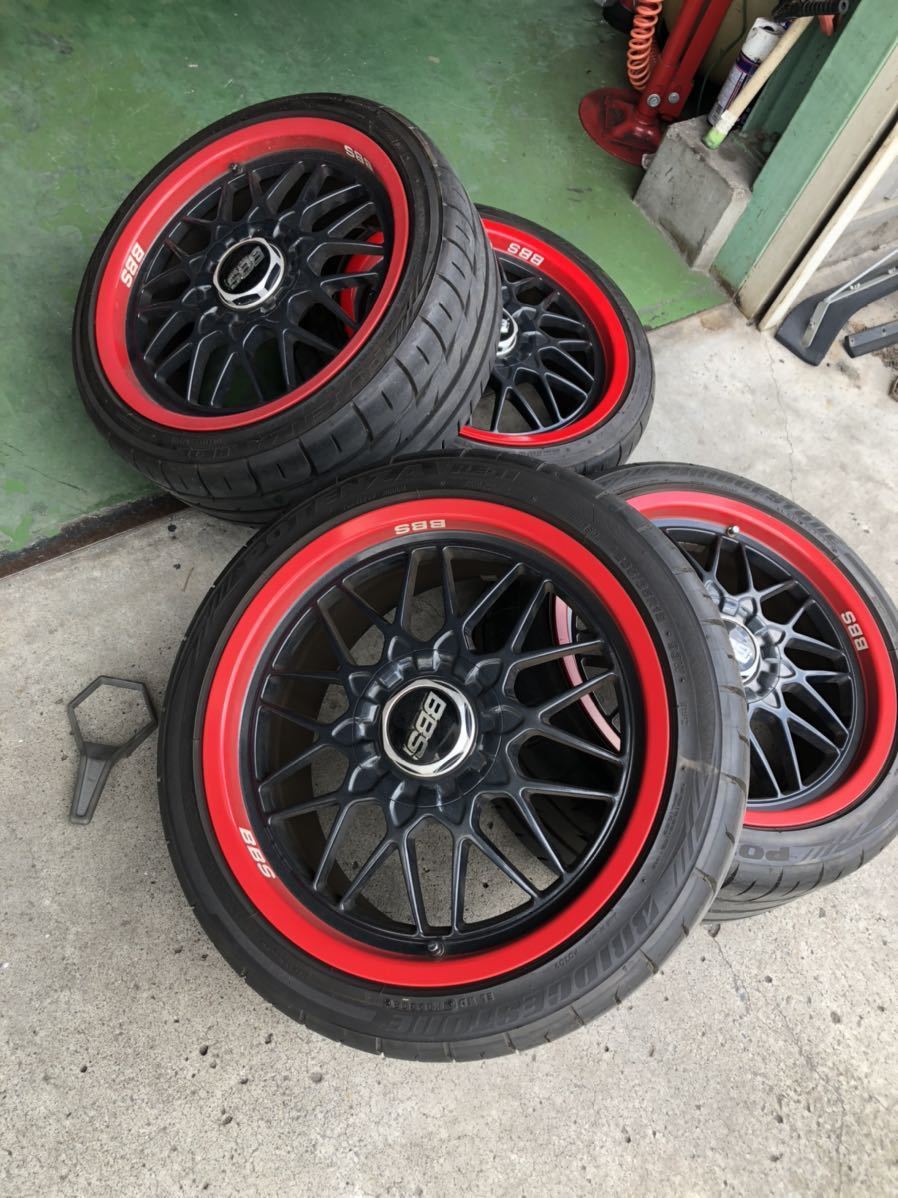 BBS RG2レーシングレプリカ NSXに使用 17.18インチの入札履歴 - 入札者 