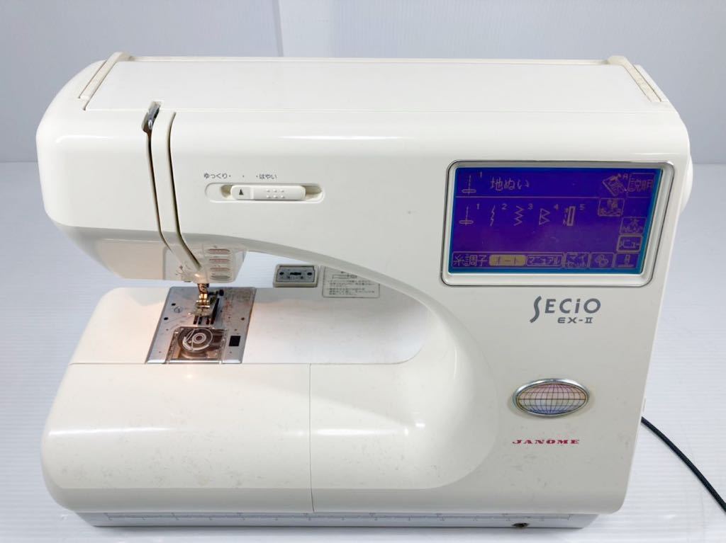 ☆230(120) JANOME ジャノメ SECIO セシオ EX-III MODEL 832型 ☆230(120) JANOME ジャノメ SECIO セシオ EX-III MODEL 832型
