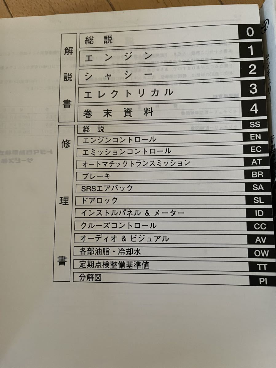 GZG50 センチュリー 修理書 新型車解説書 ハードカタログ GZG50 センチュリー 修理書 新型車解説書 ハードカタログ