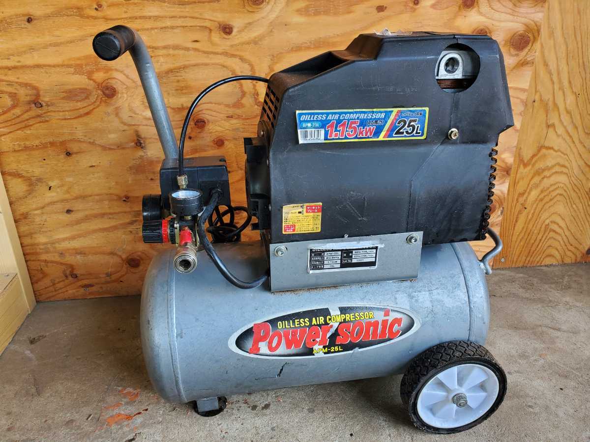 エアーコンプレッサー Power Sonic 1 15ｋｗ Apm 25l み コンプレッサー 売買されたオークション情報 Yahooの商品情報をアーカイブ公開 オークファン Aucfan Com