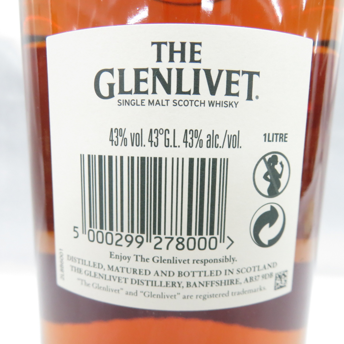 未開栓】THE GLENLIVET ザ・グレンリベット 18年 シングルモルト