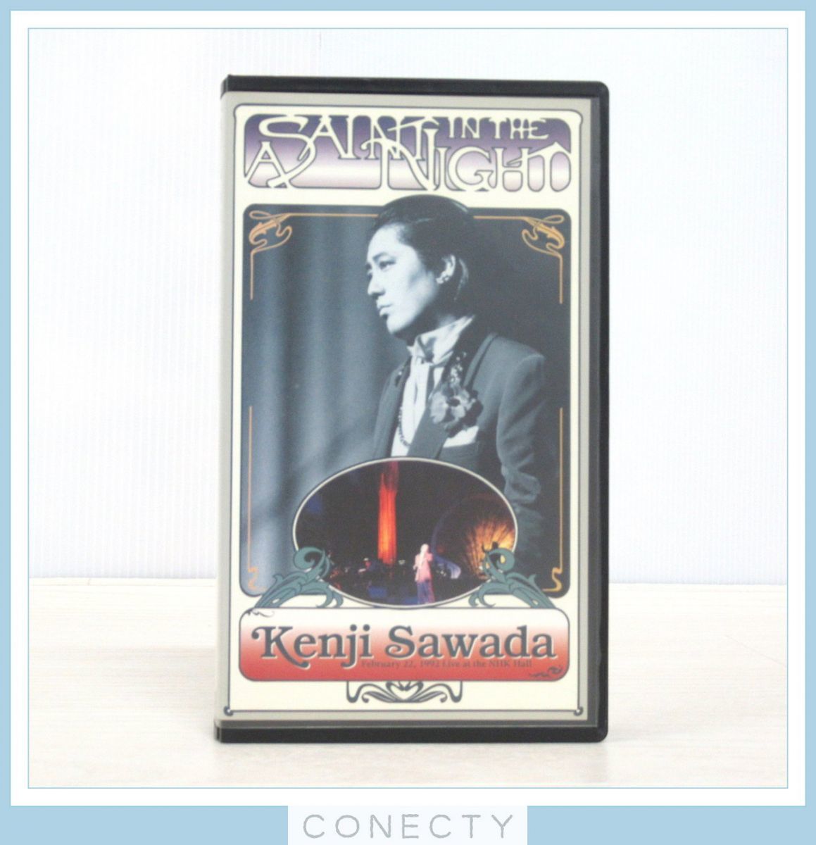 沢田研二 VHS/ビデオテープ A SAINT IN THE NIGHT 1992年 NHKホール