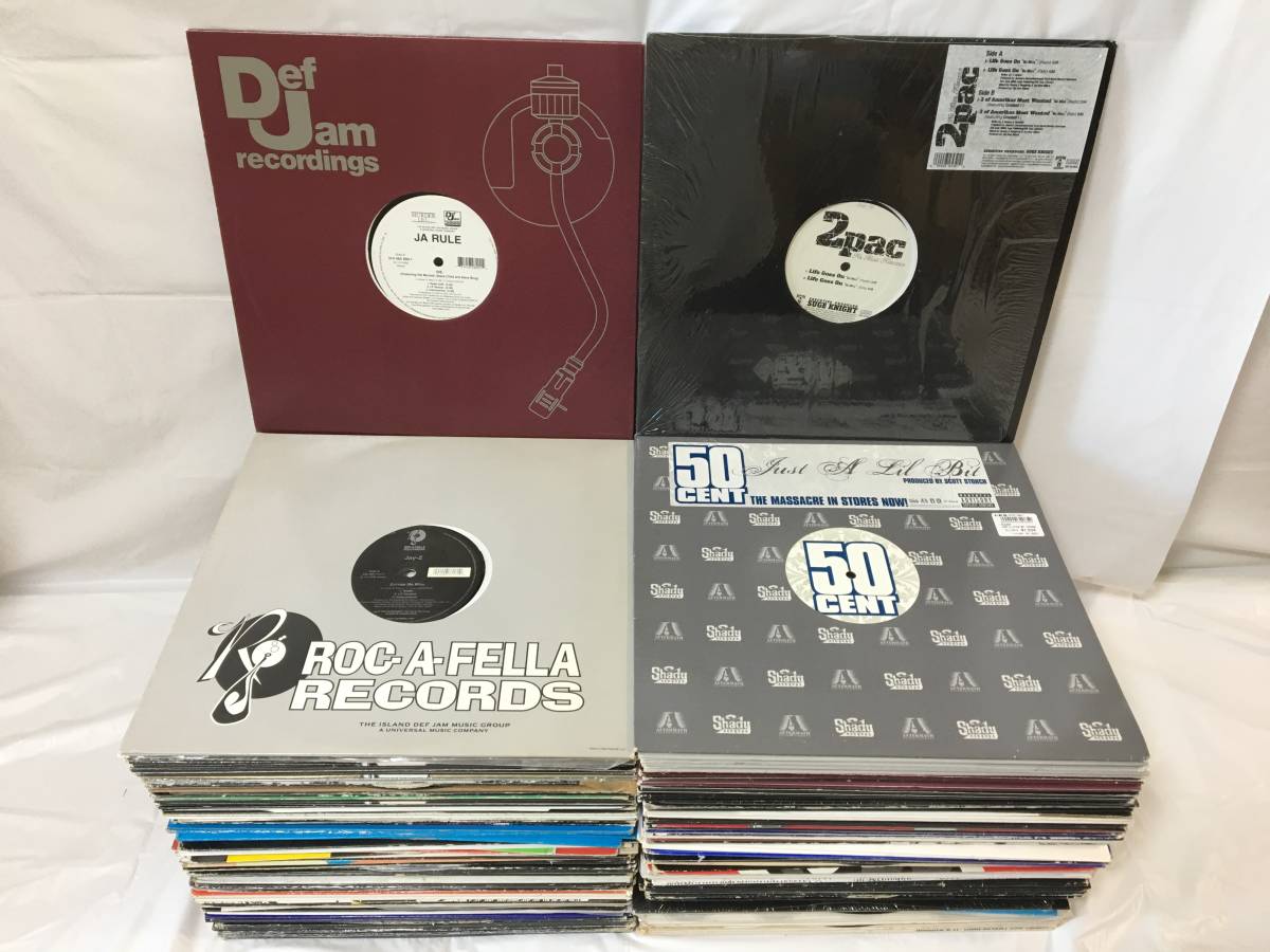 爆買い，得価 T375 LP レコード HIPHOP ヒップホップ SOUL MOTOWN等 152枚まとめて DJ向け スクラッチ Def Jam/ROC-A-FELLA/2Pac/Jay-z/EMINEM 他(ラップ、ヒップホップ)｜売買されたオークション情報、yahooの商品情報をアーカ ラップ、ヒップホップ