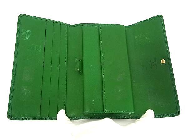 1円 LOUIS VUITTON ルイヴィトン M63384 エピ ポルトトレゾール 
