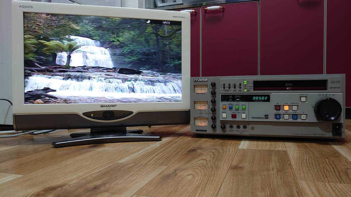 Victor ビクター BR-S811 業務用 ビデオデッキ - BR-S800 ⁄ SVHS 